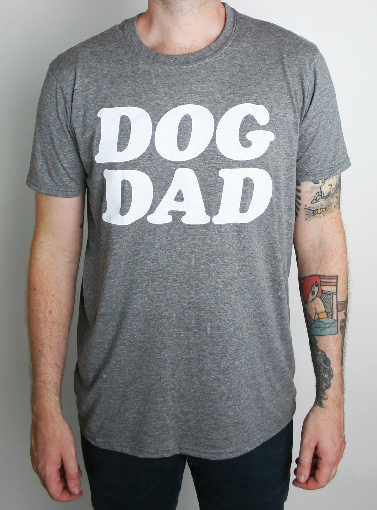 Dog Dad&#39;s Little Dude Matching T-Shirt Set