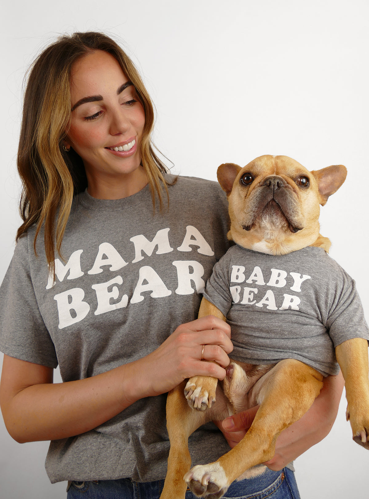 Mama Bear + Baby Bear Matching T-Shirt Set