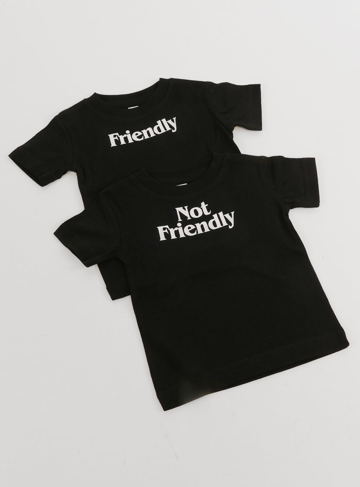 Friendly + Not Friendly (2-Pack) Dog Tee