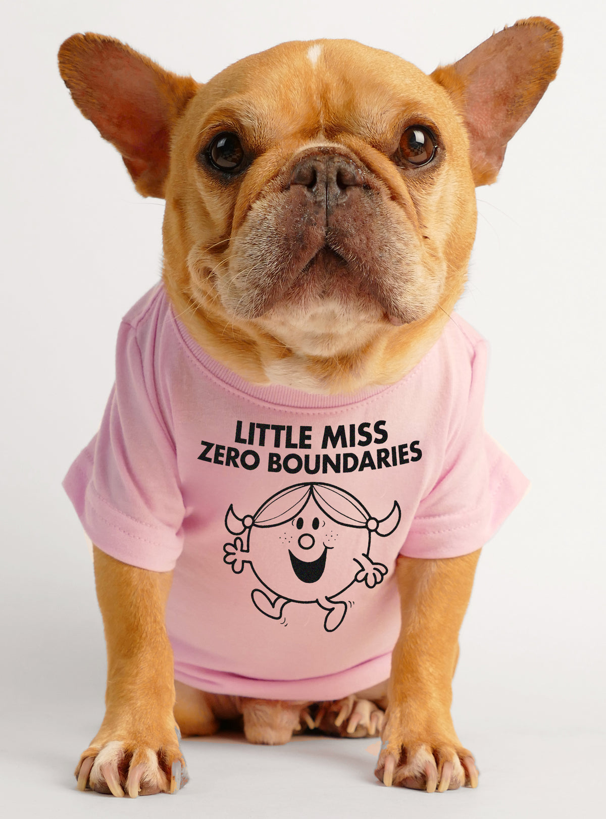 Little Miss Zero Boundaries Dog Tee