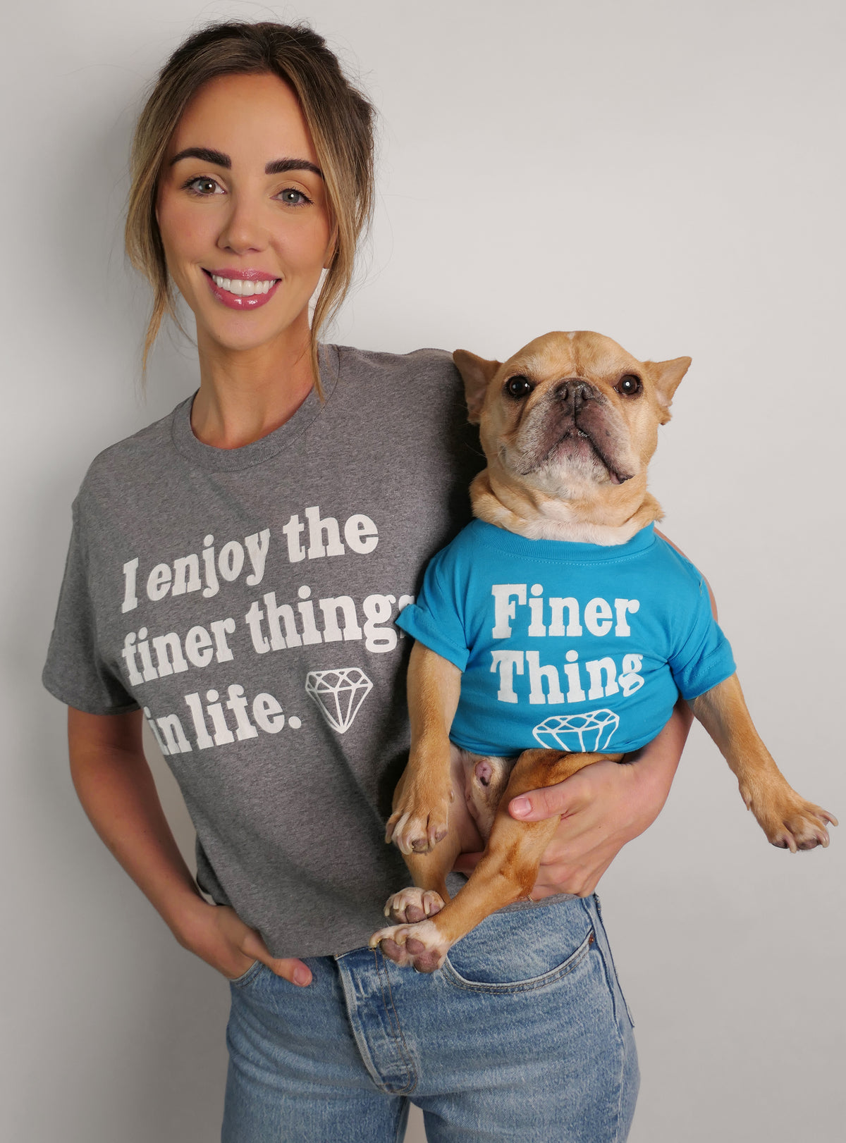 The Finer Things in Life Matching T-Shirt Set