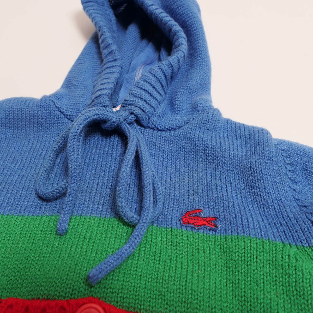 Vintage Lacoste Knit Hoodie