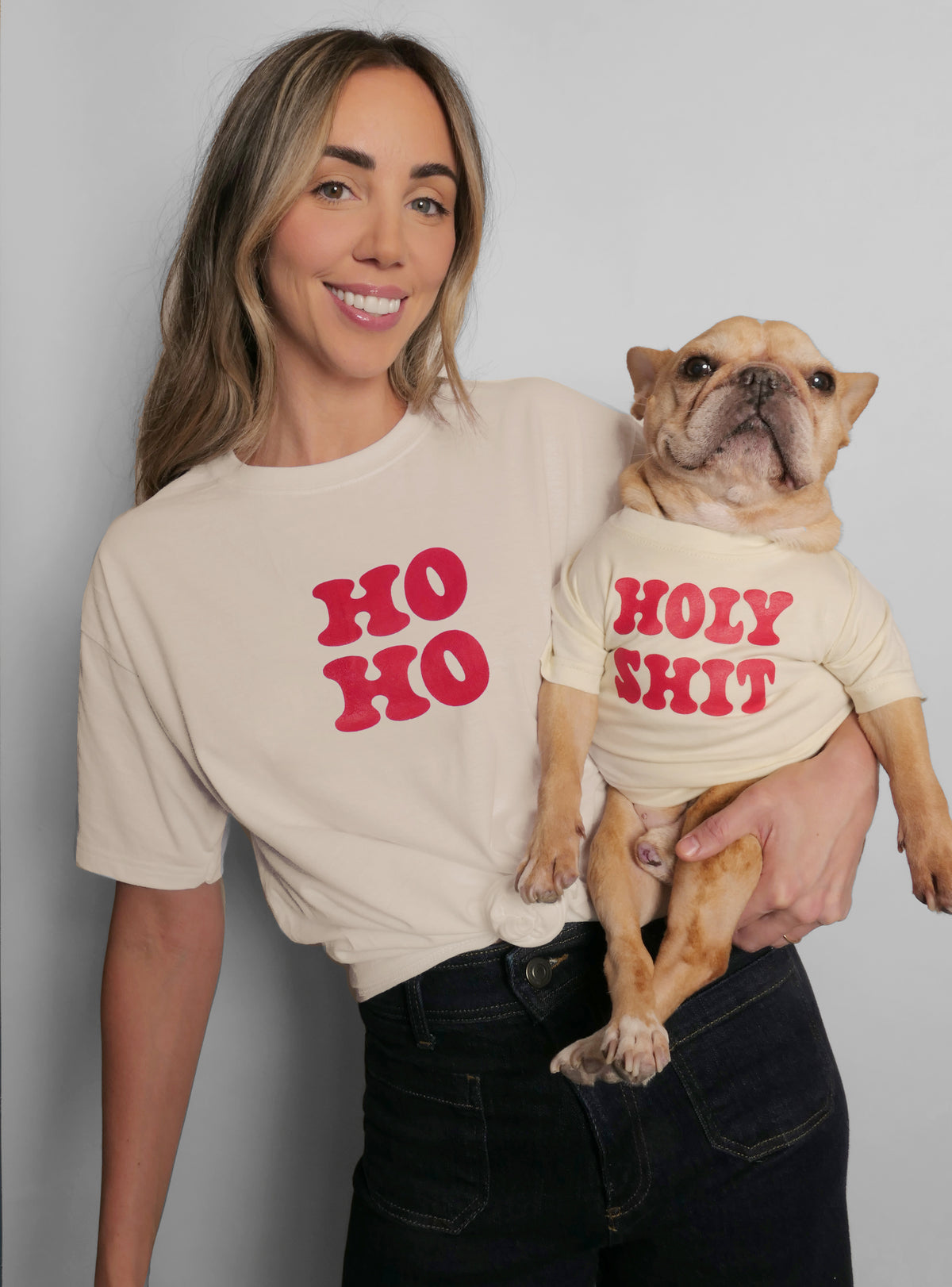 Ho Ho Holy Sh*t Matching T-Shirt Set