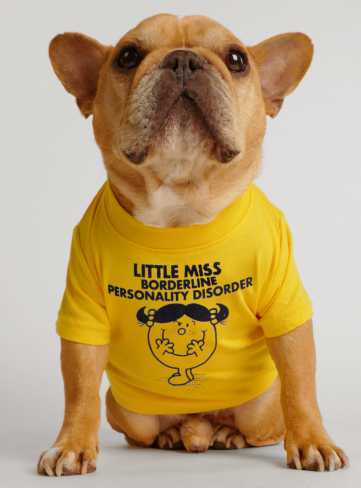 Little Miss Borderline Personality Disorder Dog Tee