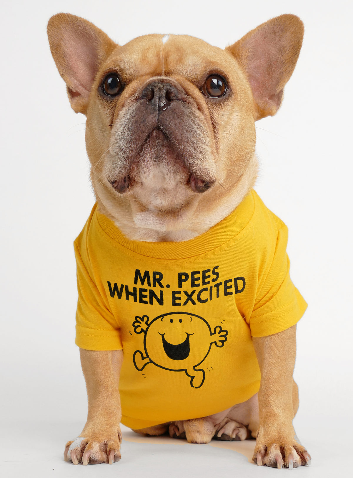 Mr. Pees When Excited Dog Tee