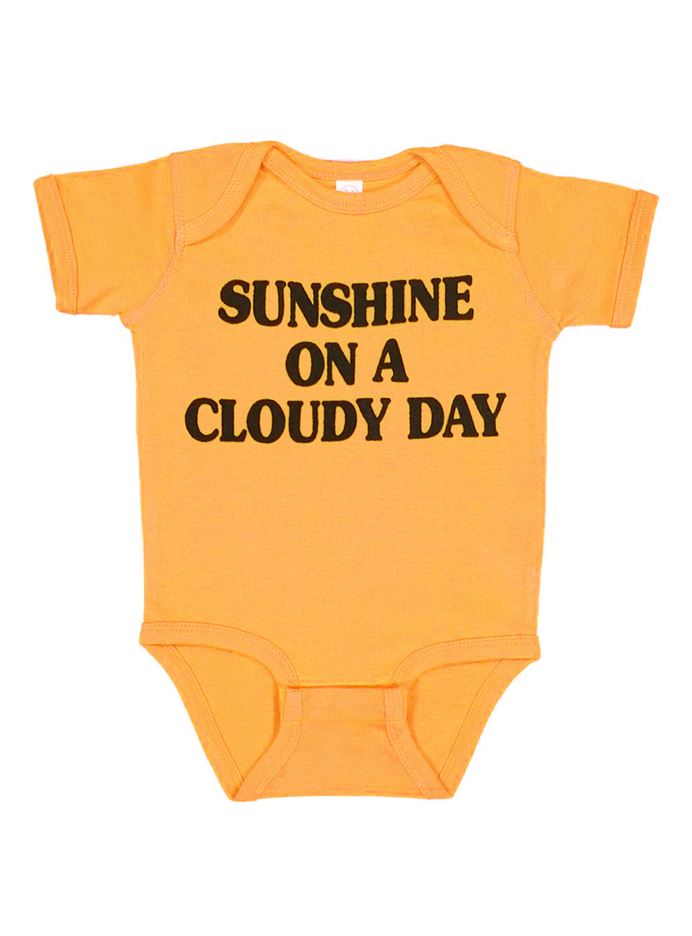 Sunshine On A Cloudy Day Baby Onesie