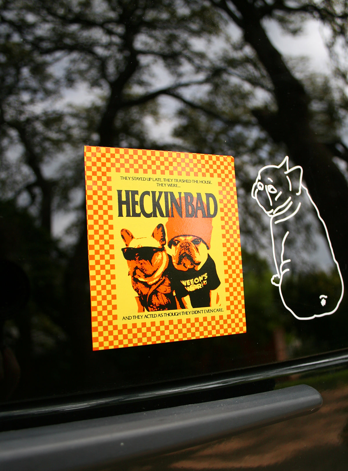 Heckin Bad Vinyl Sticker