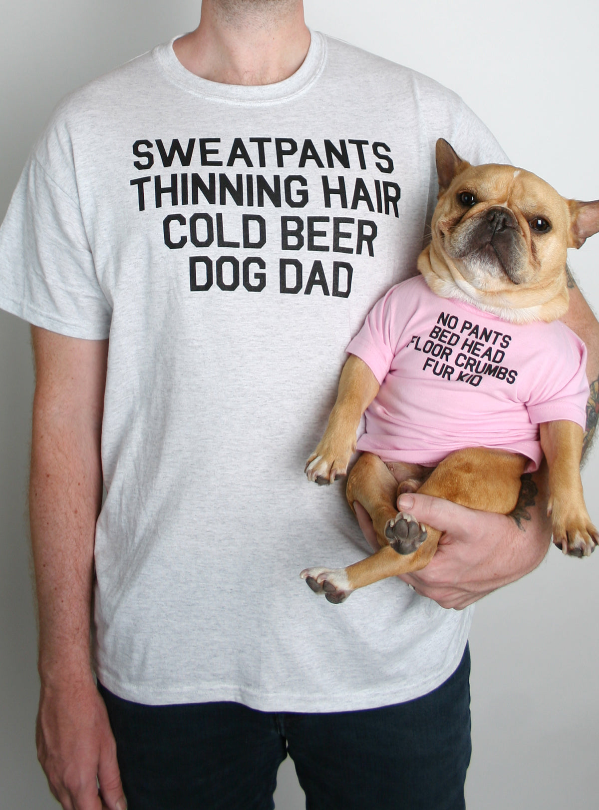 Sweatpants Dog Dad Tee