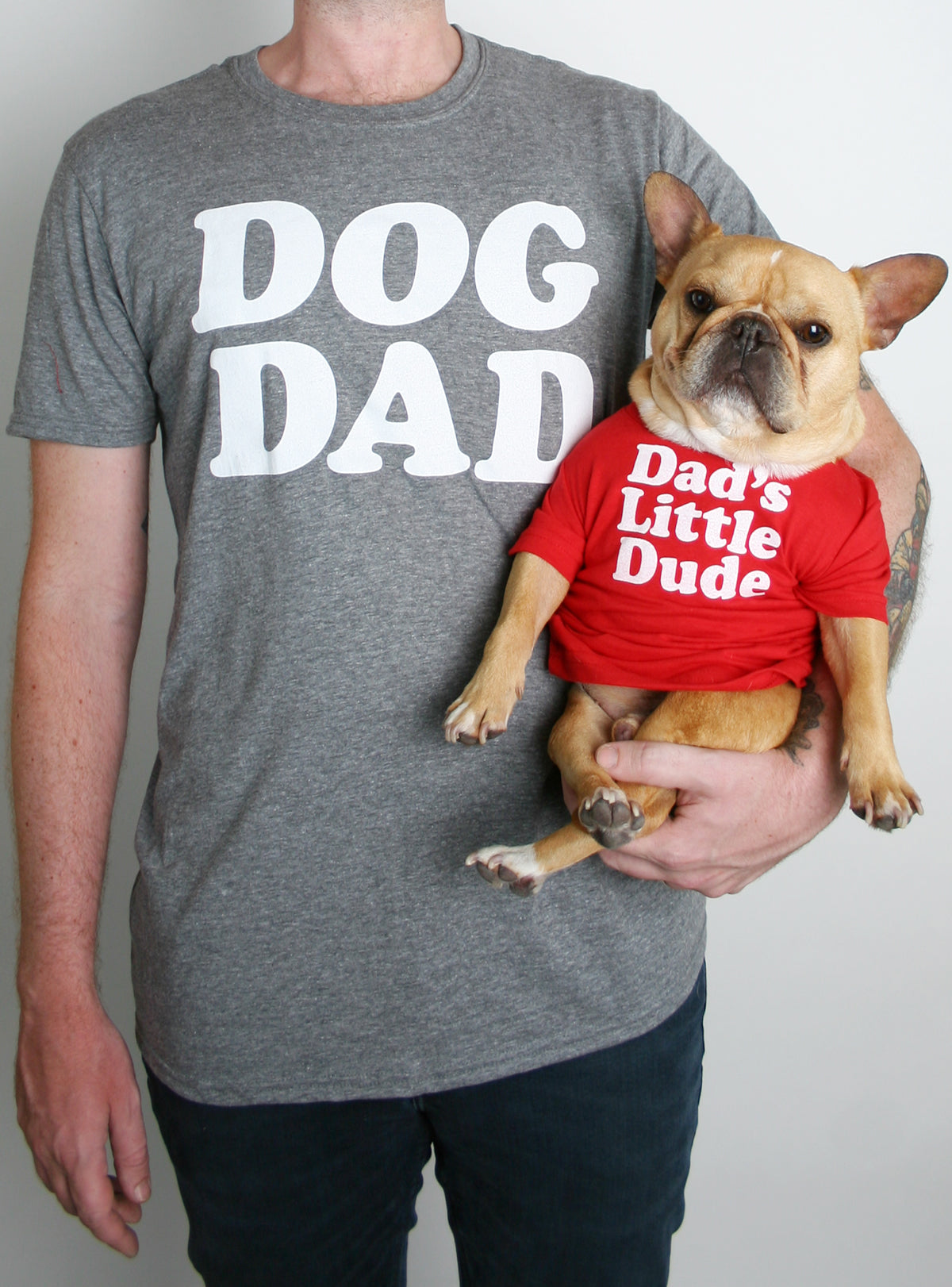 Dad&#39;s Little Dude Dog Tee