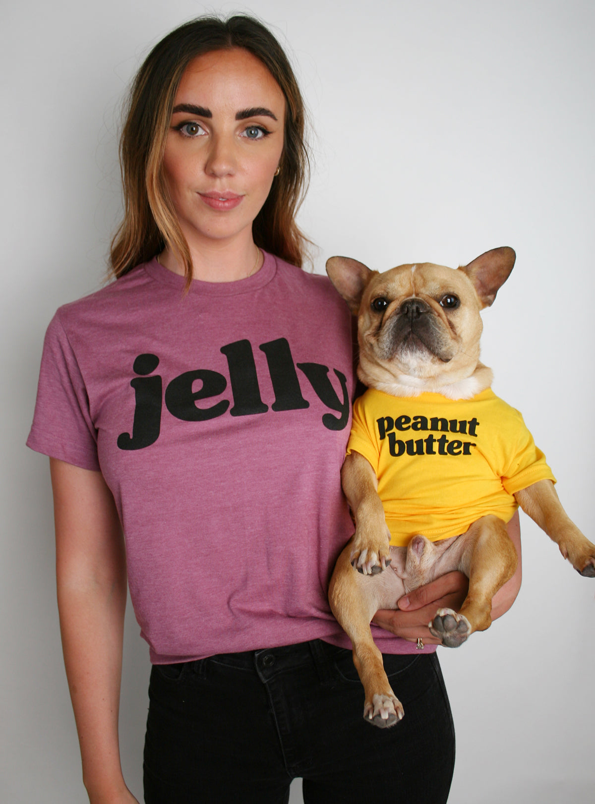 Peanut Butter + Jelly Matching T-Shirt Set
