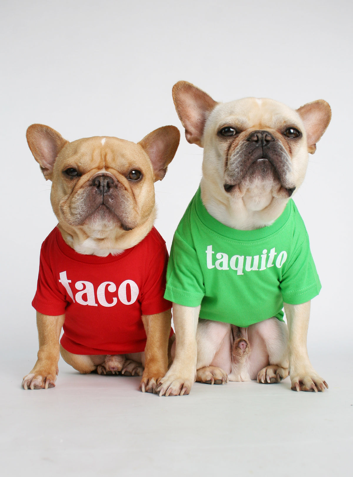 Taco + Taquito (2-Pack) Dog Tee