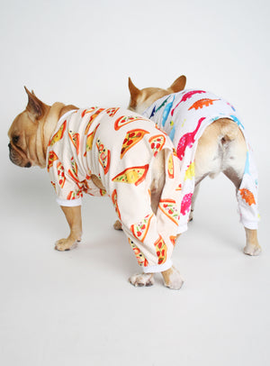 Banana Rama Dog Pajama Jumpsuit - Club Huey