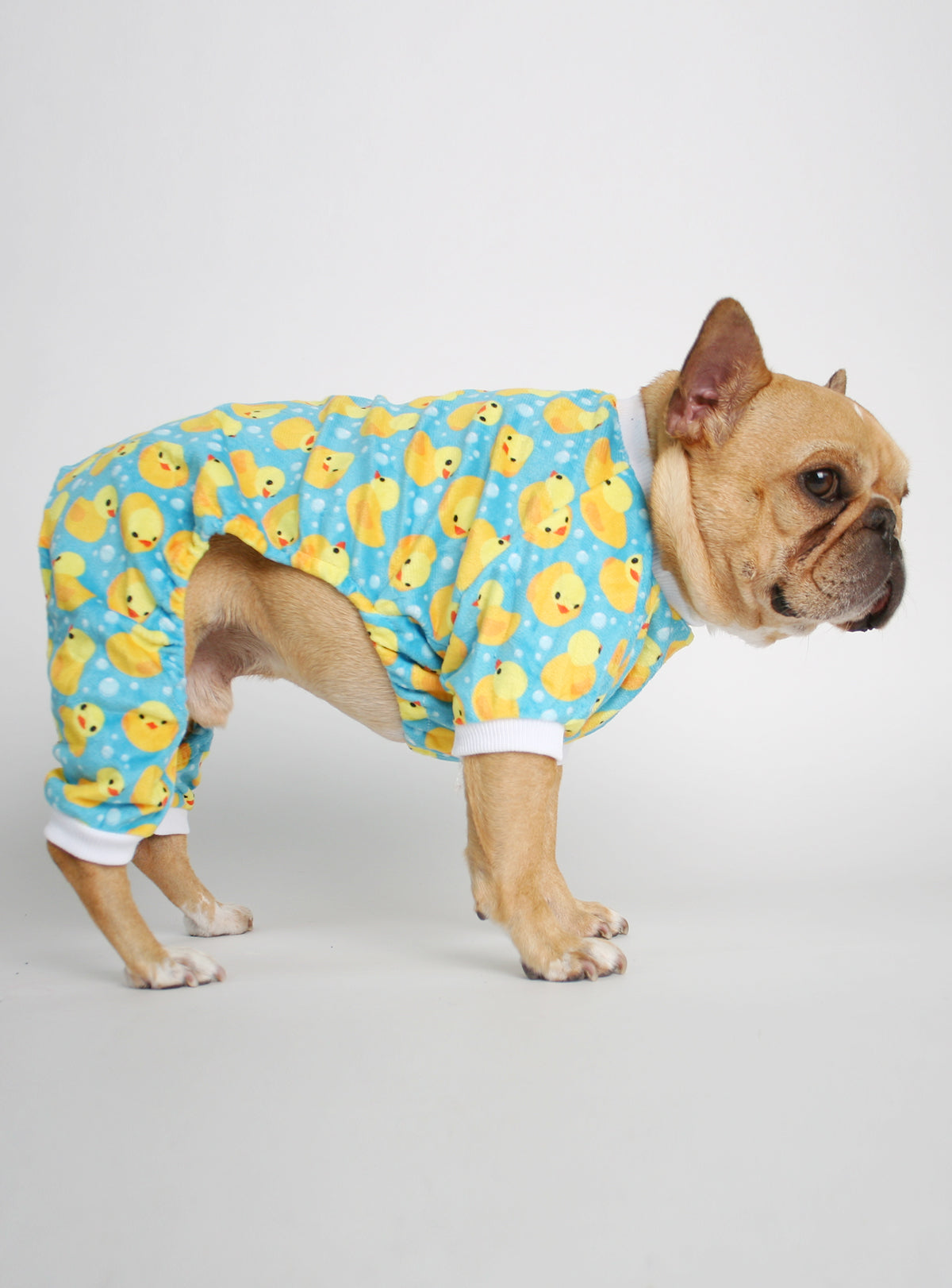 Rubber Duckie Dog Pajama Jumpsuit