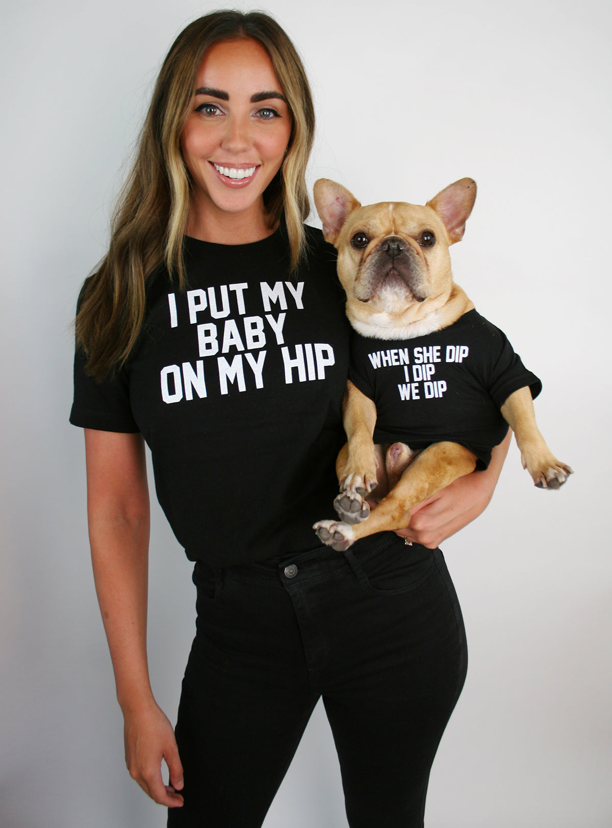 Dog mom matching sales shirt