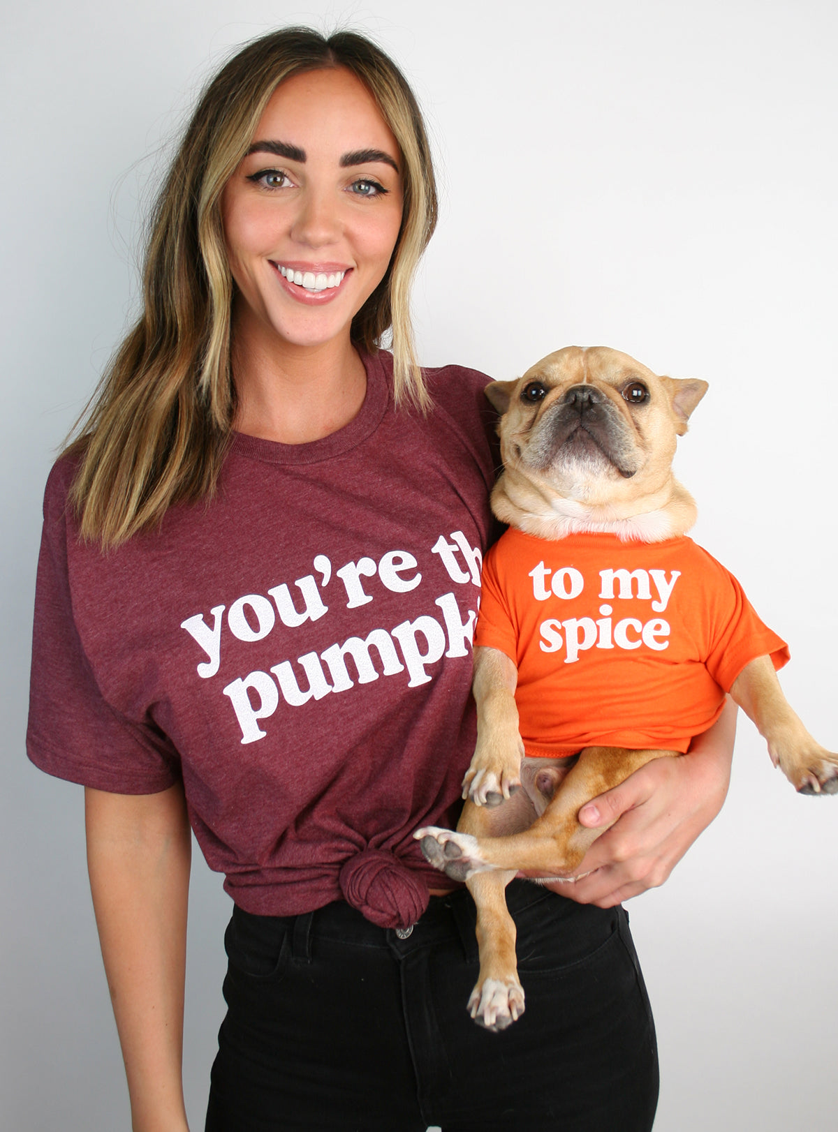 You&#39;re the Pumpkin to my Spice Mix Matching T-Shirt Set