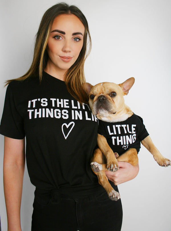 It's The Little Things In Life Matching T-Shirt Set - Club Huey