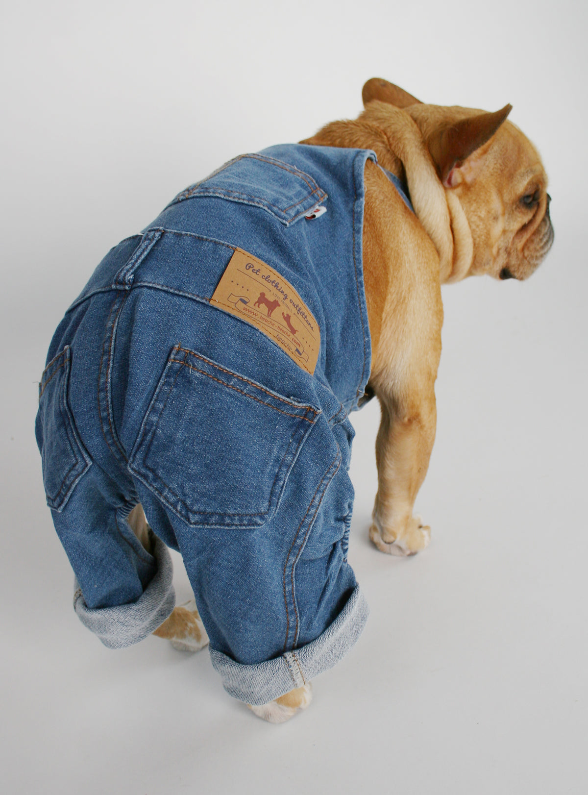 Amazon.com : Dog Jeans Hoodies Coat Pet Clothes Denim Jumpsuit Overall Cute  Dog Outfits Soft Classic Dog Jacket Blue Vintage Dog Clothes for Small  Medium Dogs and Cats : Pet Supplies