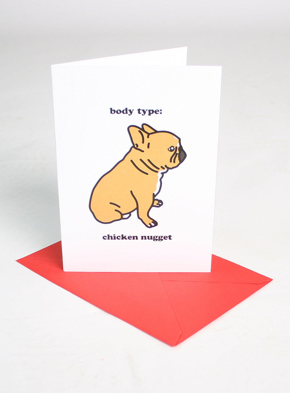 BODY TYPE GREETING CARD