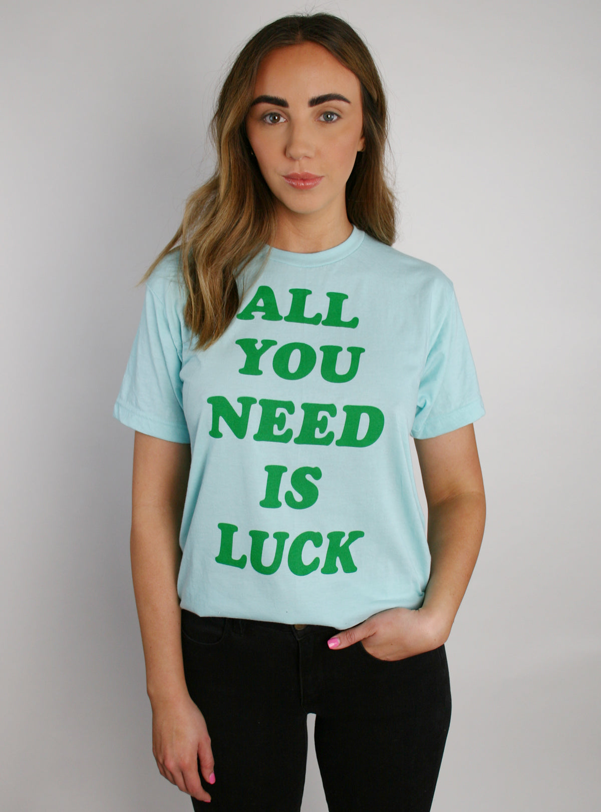 Mom&#39;s Lucky Charm Matching T-Shirt Set