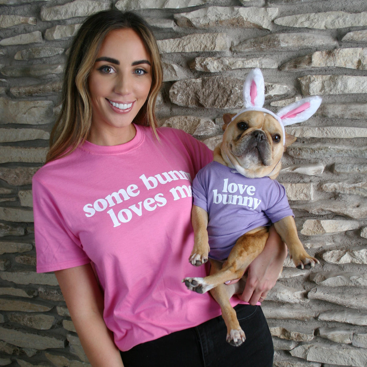 Love Bunny Matching T-Shirt Set