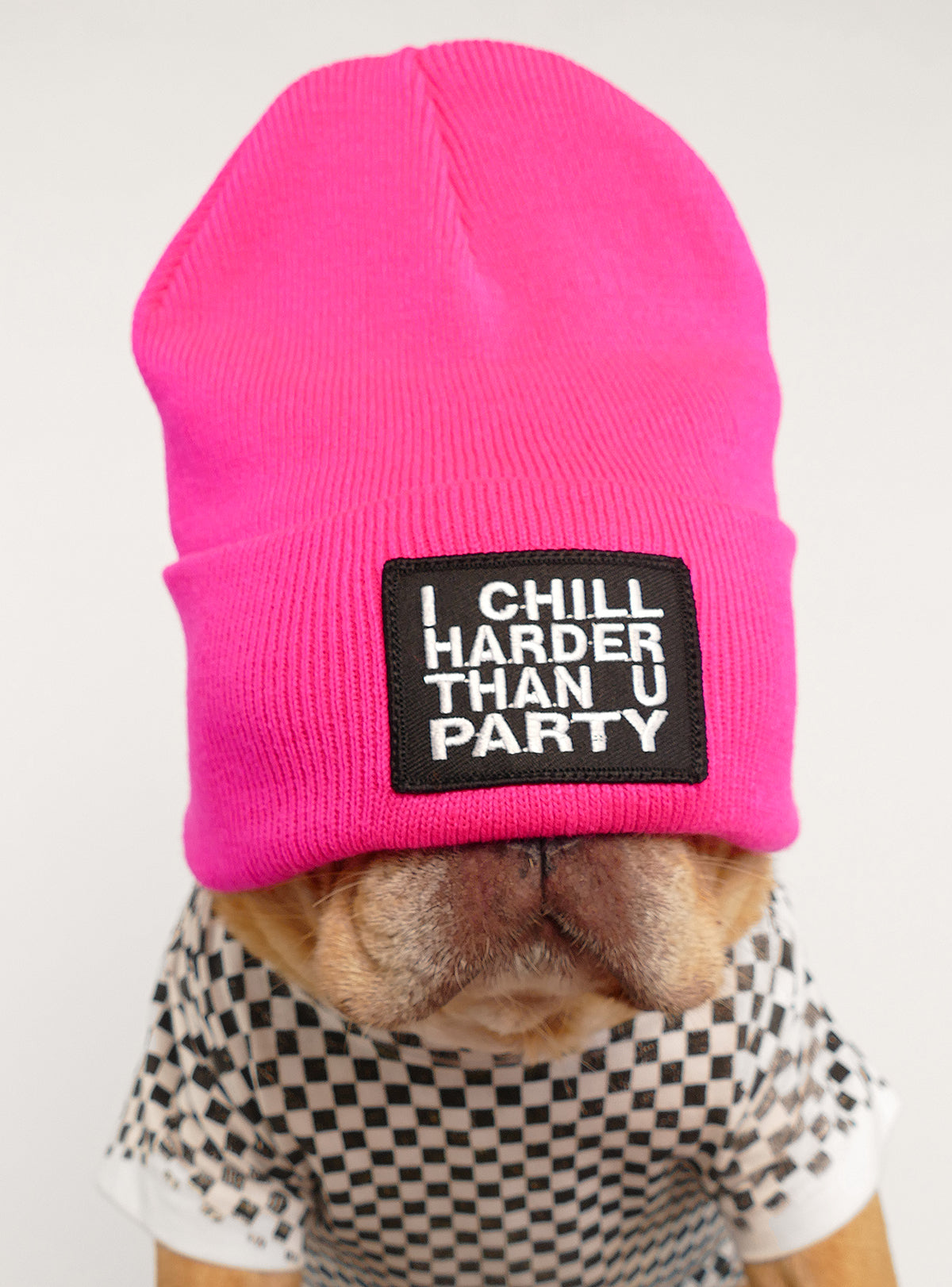 I Chill Harder Than You Party Beanie