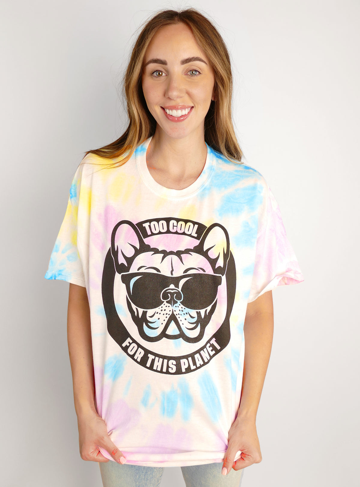Too Cool For This Planet Tie Dye Tee