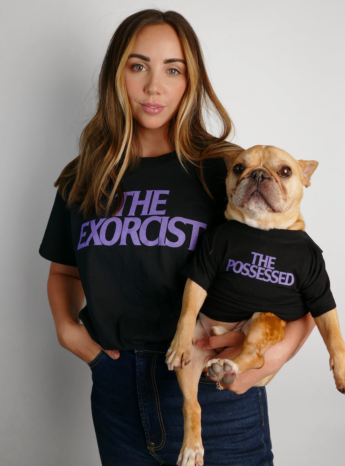 The Exorcist + Possessed Matching T-Shirt Set