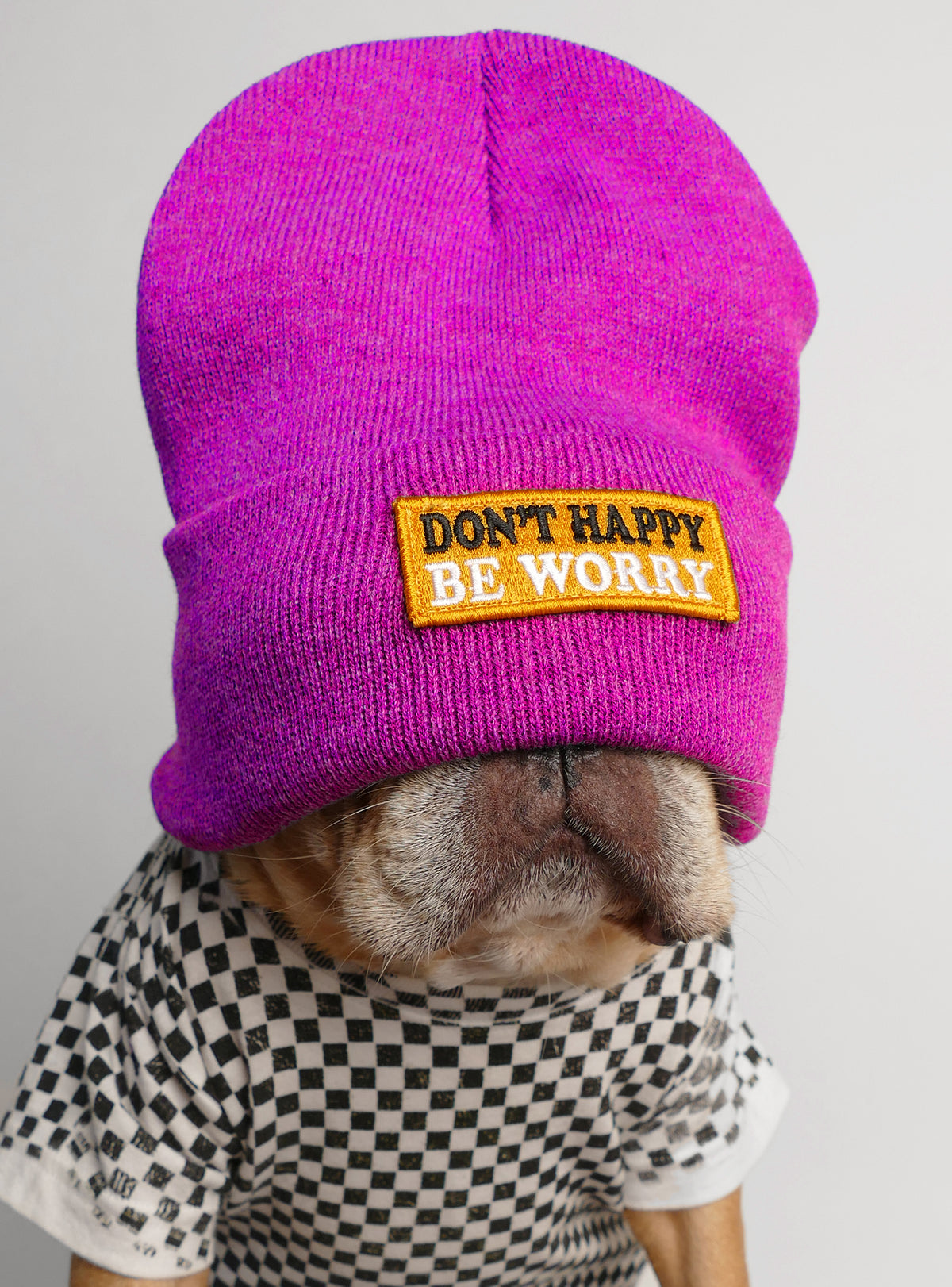 Don&#39;t Happy Be Worry Beanie