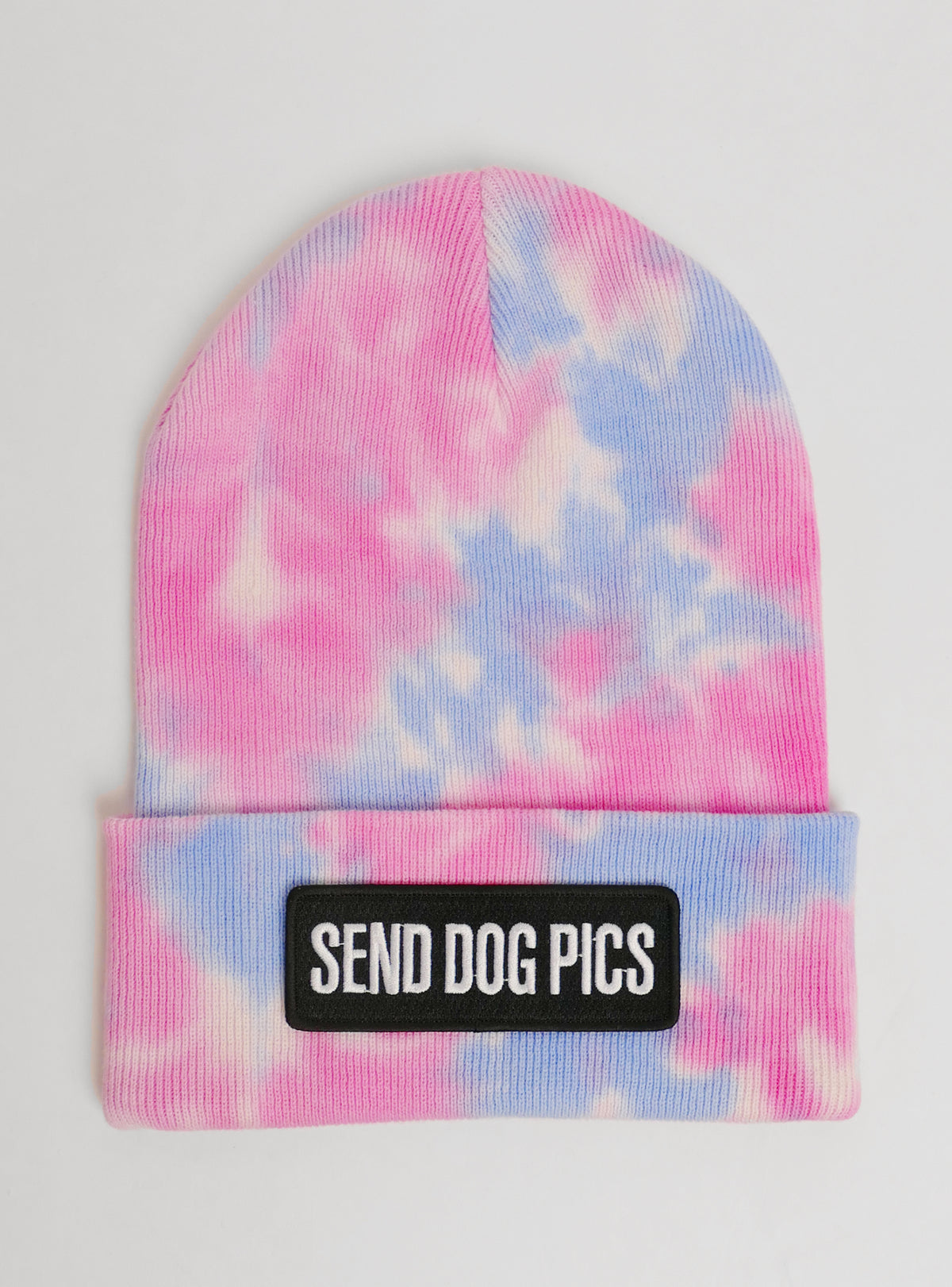 Send Dog Pics Tie Dye Beanie