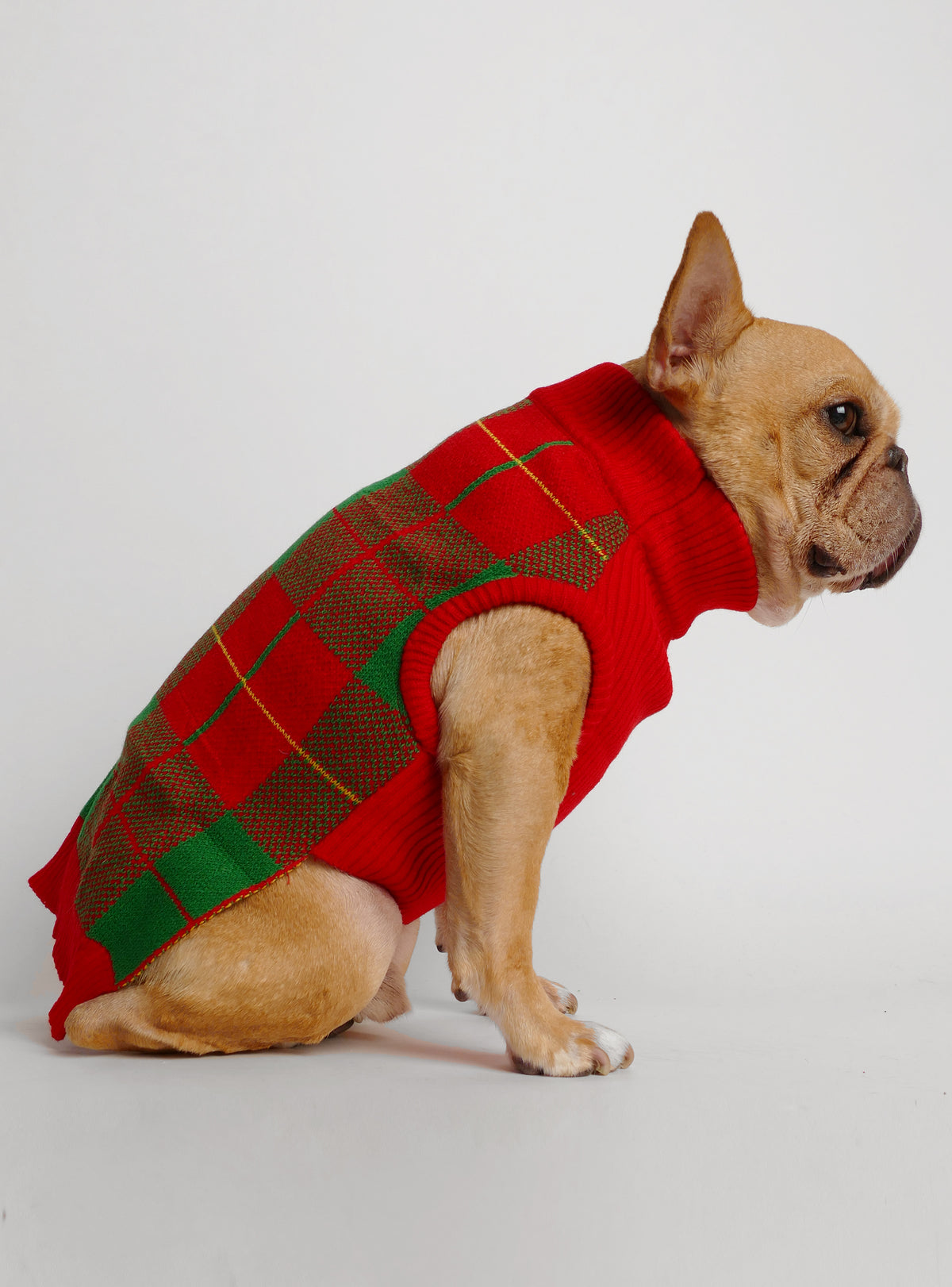 Tartan Season Dog Sweater