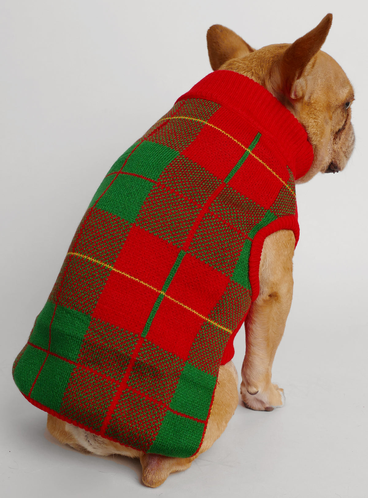 Tartan Season Dog Sweater