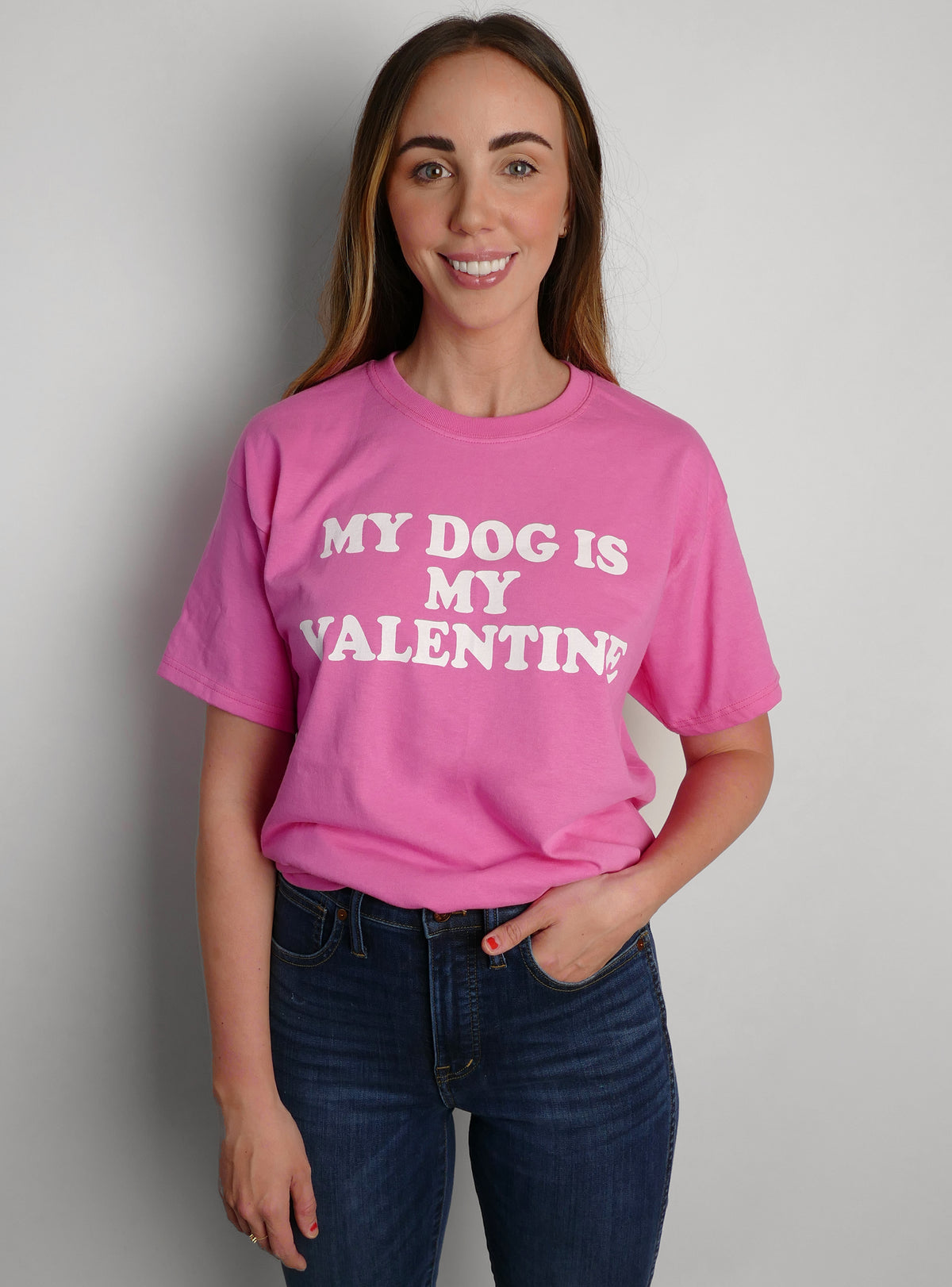 My Dog Is My Valentine Matching T-Shirt Set