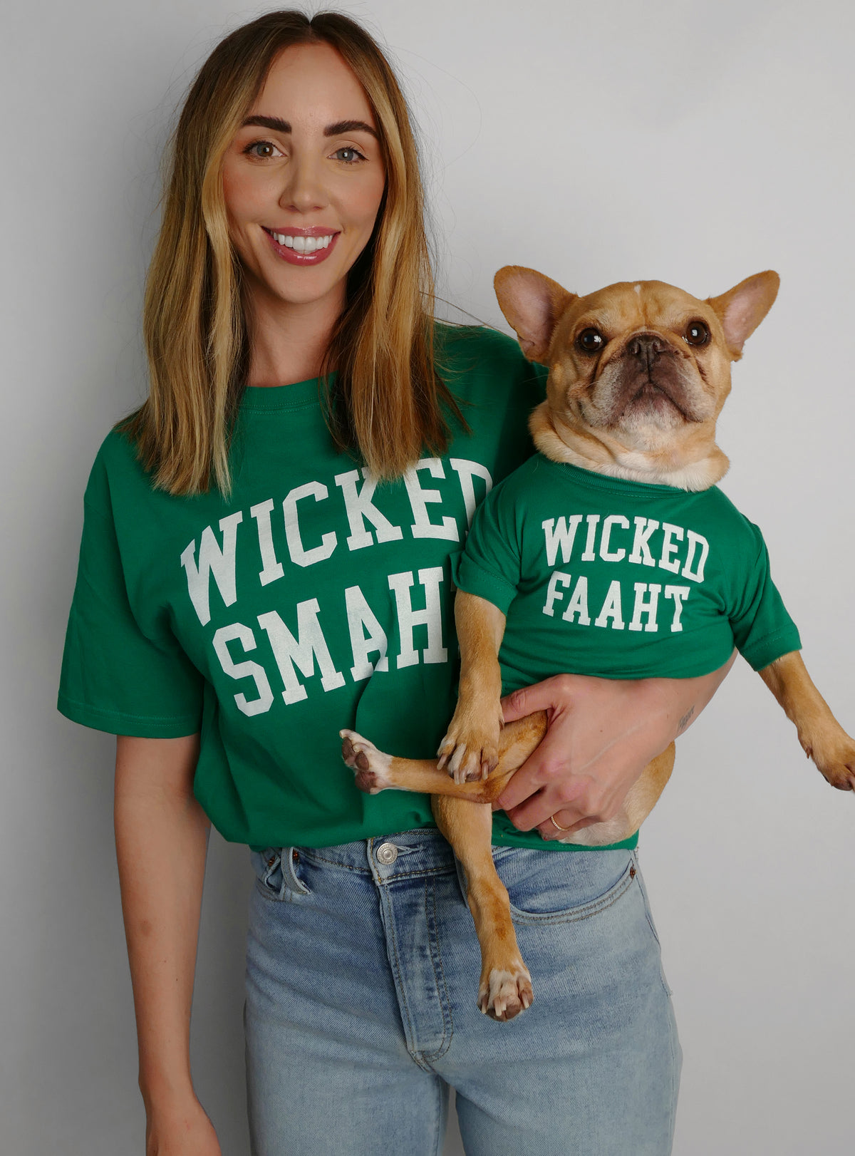 Wicked Smaht Faaht Matching T-Shirt Set